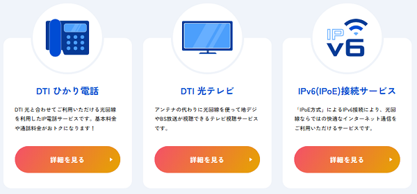 DTI光のオプション