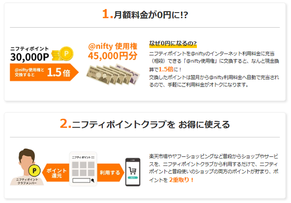 @nifty光のお得情報