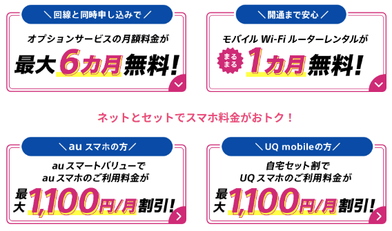 So-net光 の割引