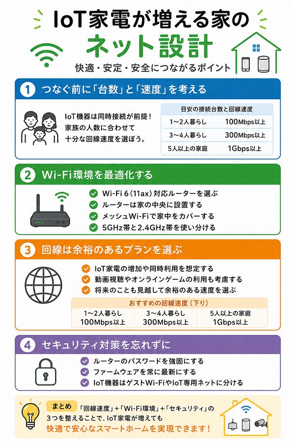IoT家電が増える家のネット設計