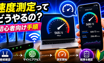 速度測定ってどうやるの？初心者向け手順