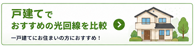 戸建てでおすすめの光回線を比較